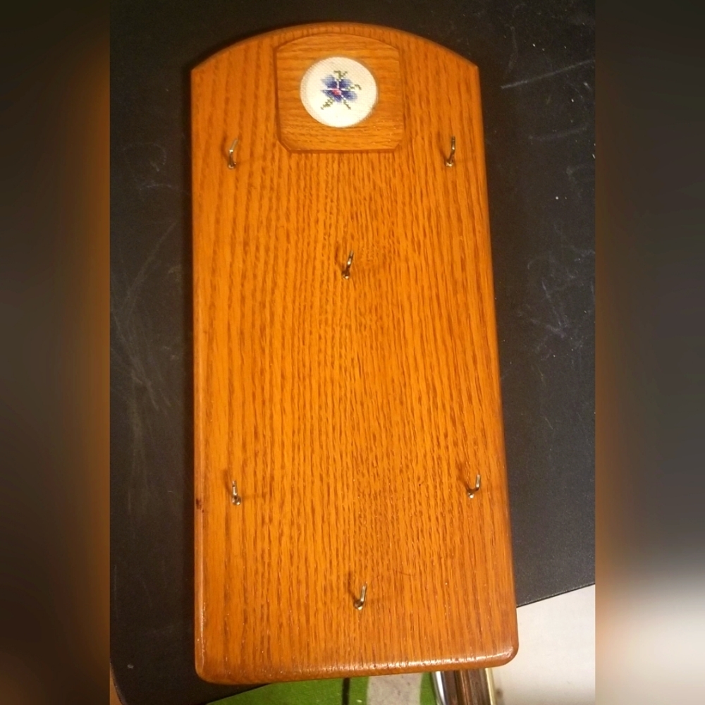 Vintage Wooden Key Holder